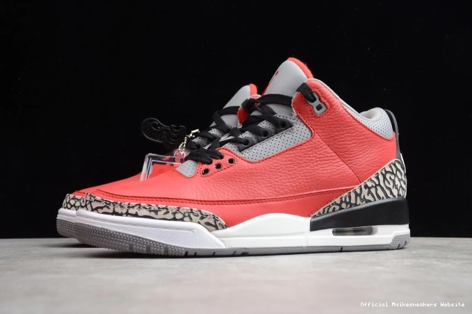 Official Maikesneakers CK5692-600 Jordan Cement Air Red 3 0817